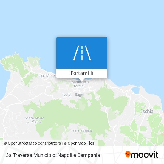 Mappa 3a Traversa Municipio