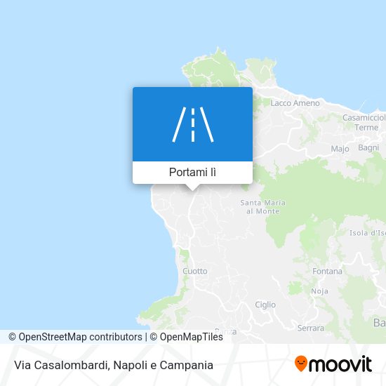 Mappa Via Casalombardi