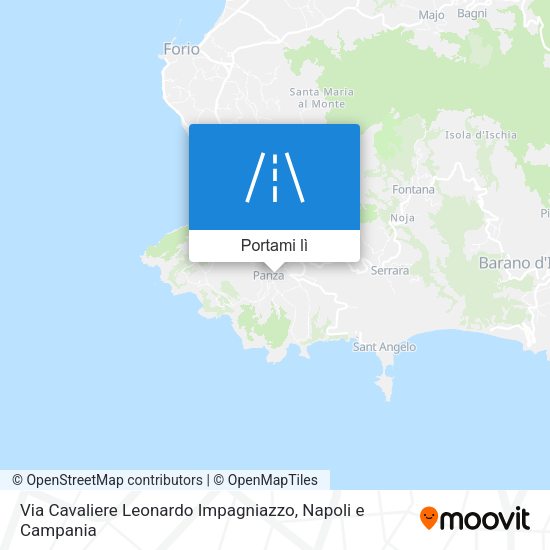 Mappa Via Cavaliere Leonardo Impagniazzo