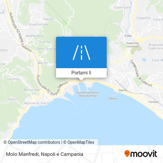 Mappa Molo Manfredi