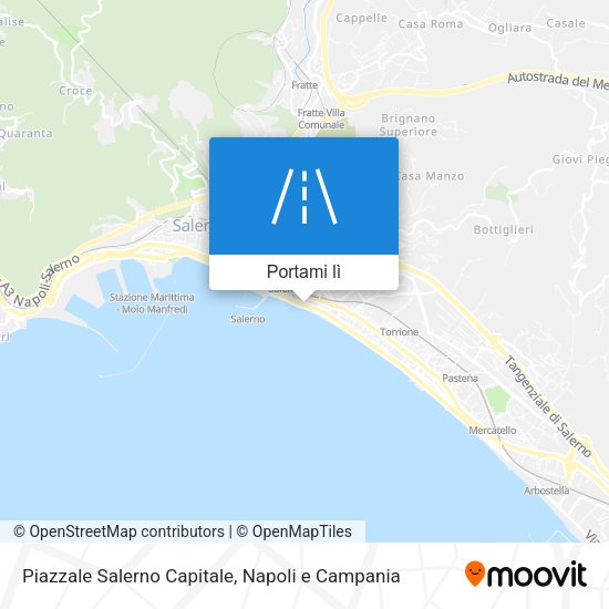 Mappa Piazzale Salerno Capitale