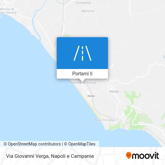 Mappa Via Giovanni Verga