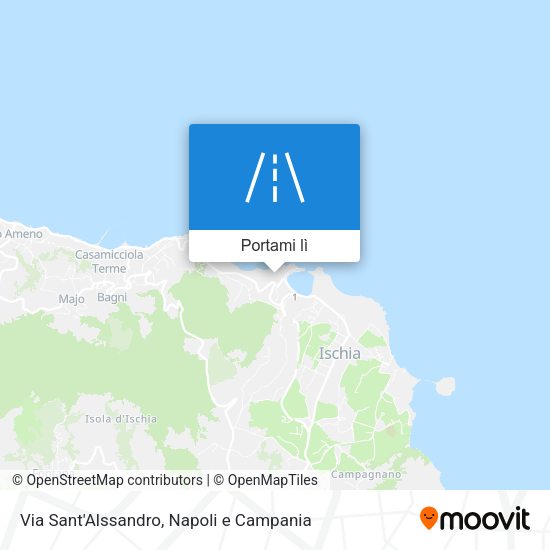 Mappa Via Sant'Alssandro