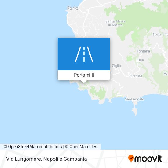 Mappa Via Lungomare