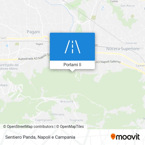 Mappa Sentiero Panda