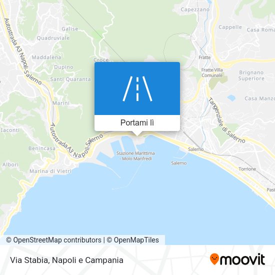 Mappa Via Stabia