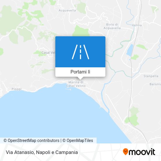 Mappa Via Atanasio
