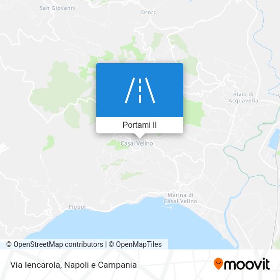 Mappa Via Iencarola