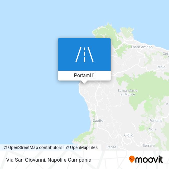 Mappa Via San Giovanni