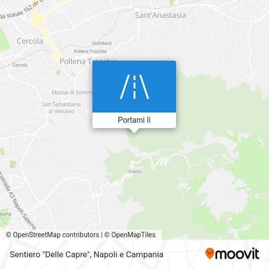 Mappa Sentiero "Delle Capre"