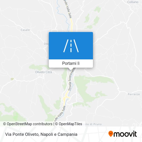 Mappa Via Ponte Oliveto
