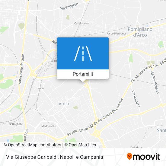 Mappa Via Giuseppe Garibaldi