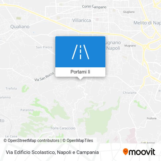Mappa Via Edificio Scolastico
