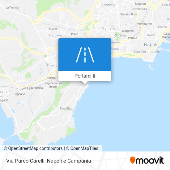 Mappa Via Parco Carelli