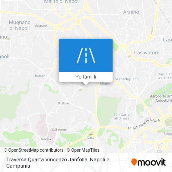 Mappa Traversa Quarta Vincenzo Janfolla