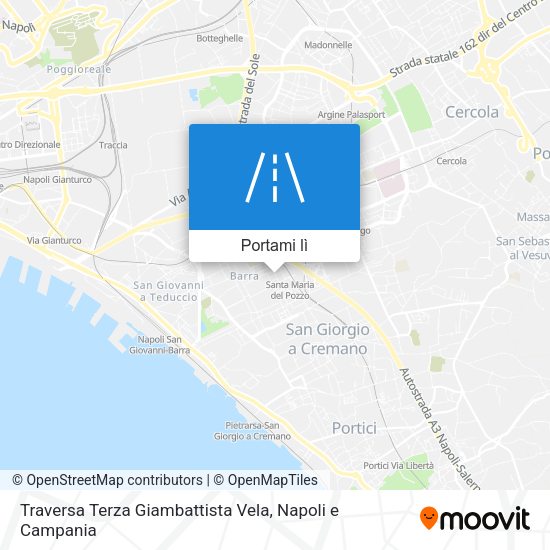 Mappa Traversa Terza Giambattista Vela