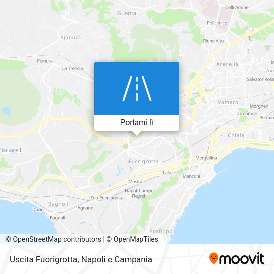 Mappa Uscita Fuorigrotta