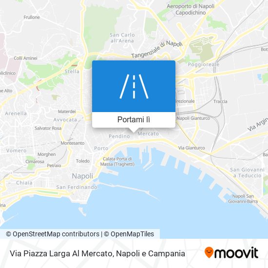 Mappa Via Piazza Larga Al Mercato