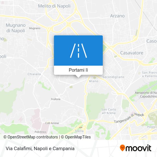Mappa Via Calafimi