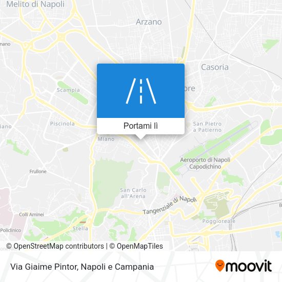 Mappa Via Giaime Pintor