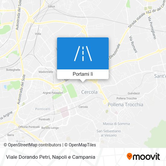 Mappa Viale Dorando Petri