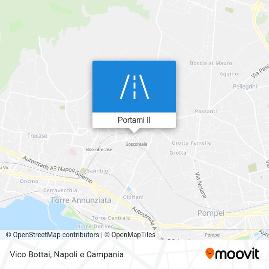 Mappa Vico Bottai
