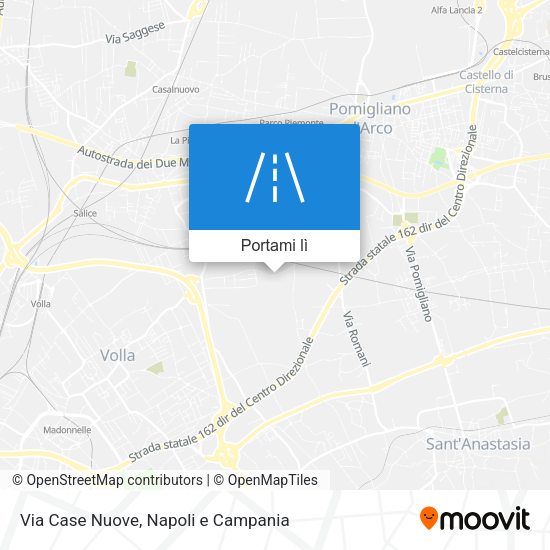 Mappa Via Case Nuove