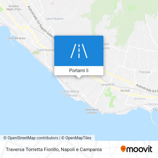 Mappa Traversa Torretta Fiorillo
