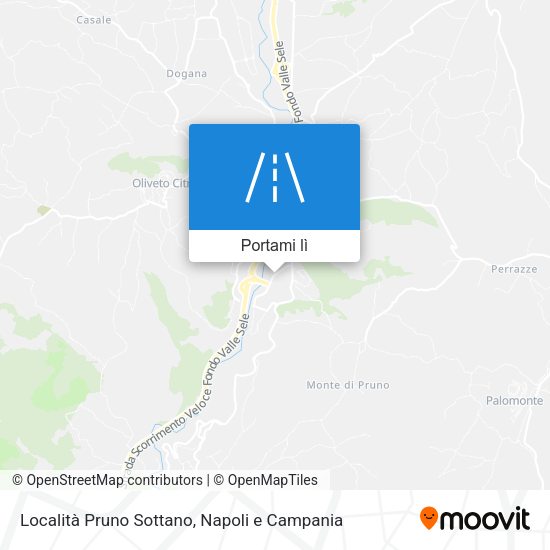 Mappa Località Pruno Sottano