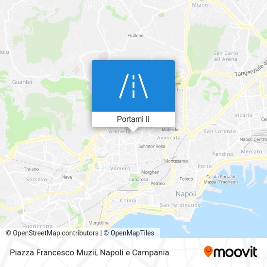 Mappa Piazza Francesco Muzii