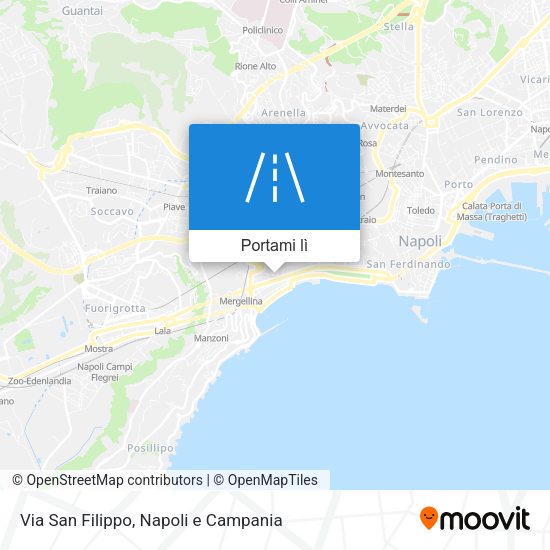 Mappa Via San Filippo