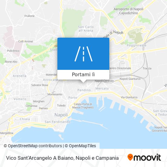 Mappa Vico Sant'Arcangelo A Baiano