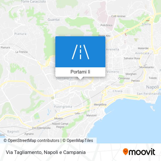 Mappa Via Tagliamento