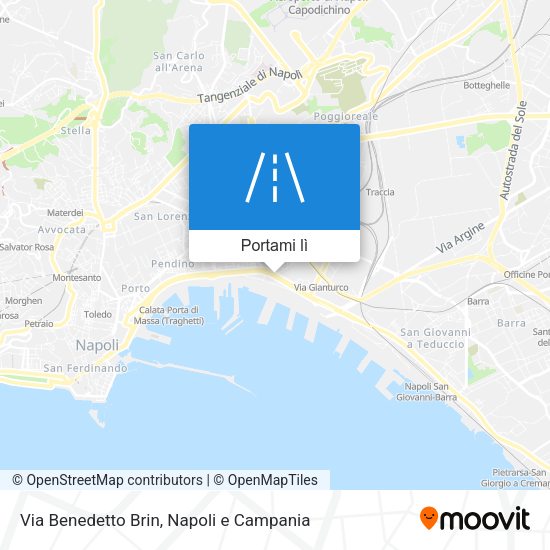 Mappa Via Benedetto Brin