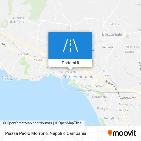 Mappa Piazza Paolo Morrone
