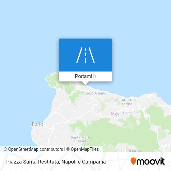 Mappa Piazza Santa Restituta