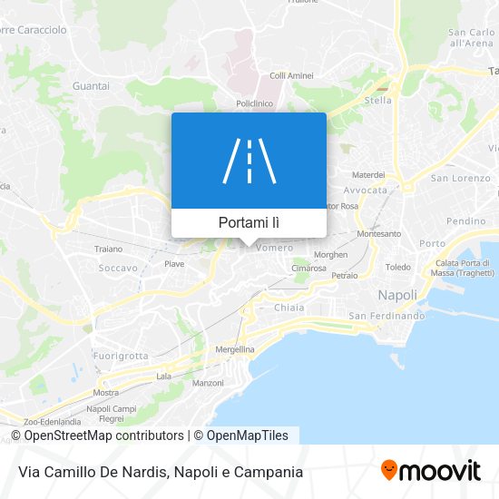 Mappa Via Camillo De Nardis