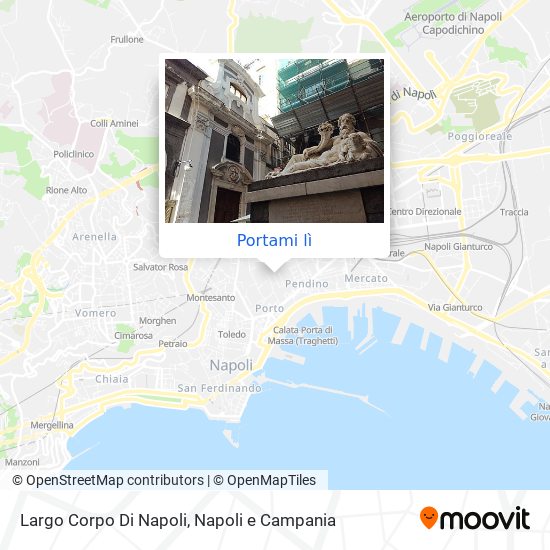 Mappa Largo Corpo Di Napoli