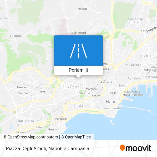 Mappa Piazza Degli Artisti