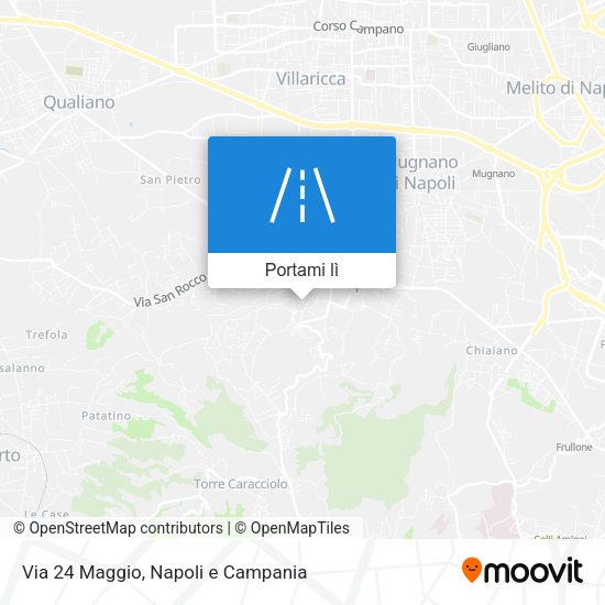 Mappa Via 24 Maggio