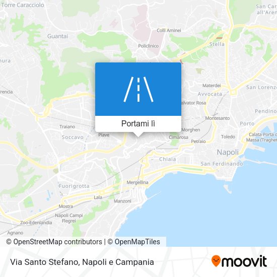 Mappa Via Santo Stefano