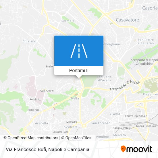 Mappa Via Francesco Bufi