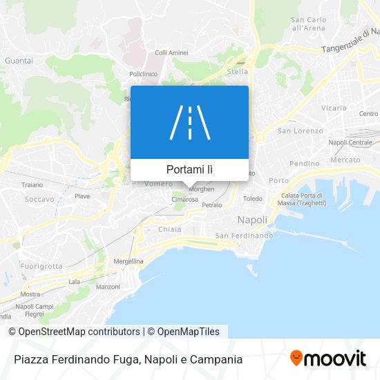 Mappa Piazza Ferdinando Fuga