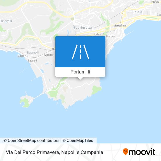 Mappa Via Del Parco Primavera