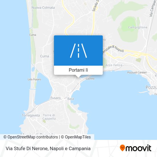 Mappa Via Stufe Di Nerone