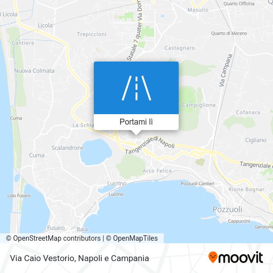 Mappa Via Caio Vestorio