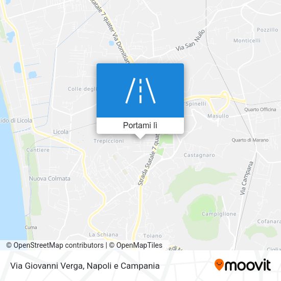 Mappa Via Giovanni Verga