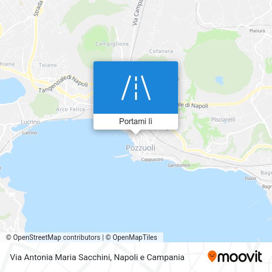 Mappa Via Antonia Maria Sacchini
