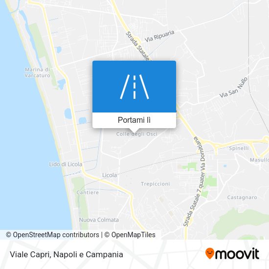 Mappa Viale Capri