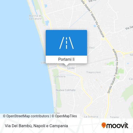 Mappa Via Del Bambù